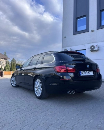 BMW Seria 5 cena 42800 przebieg: 255800, rok produkcji 2011 z Warszawa małe 172